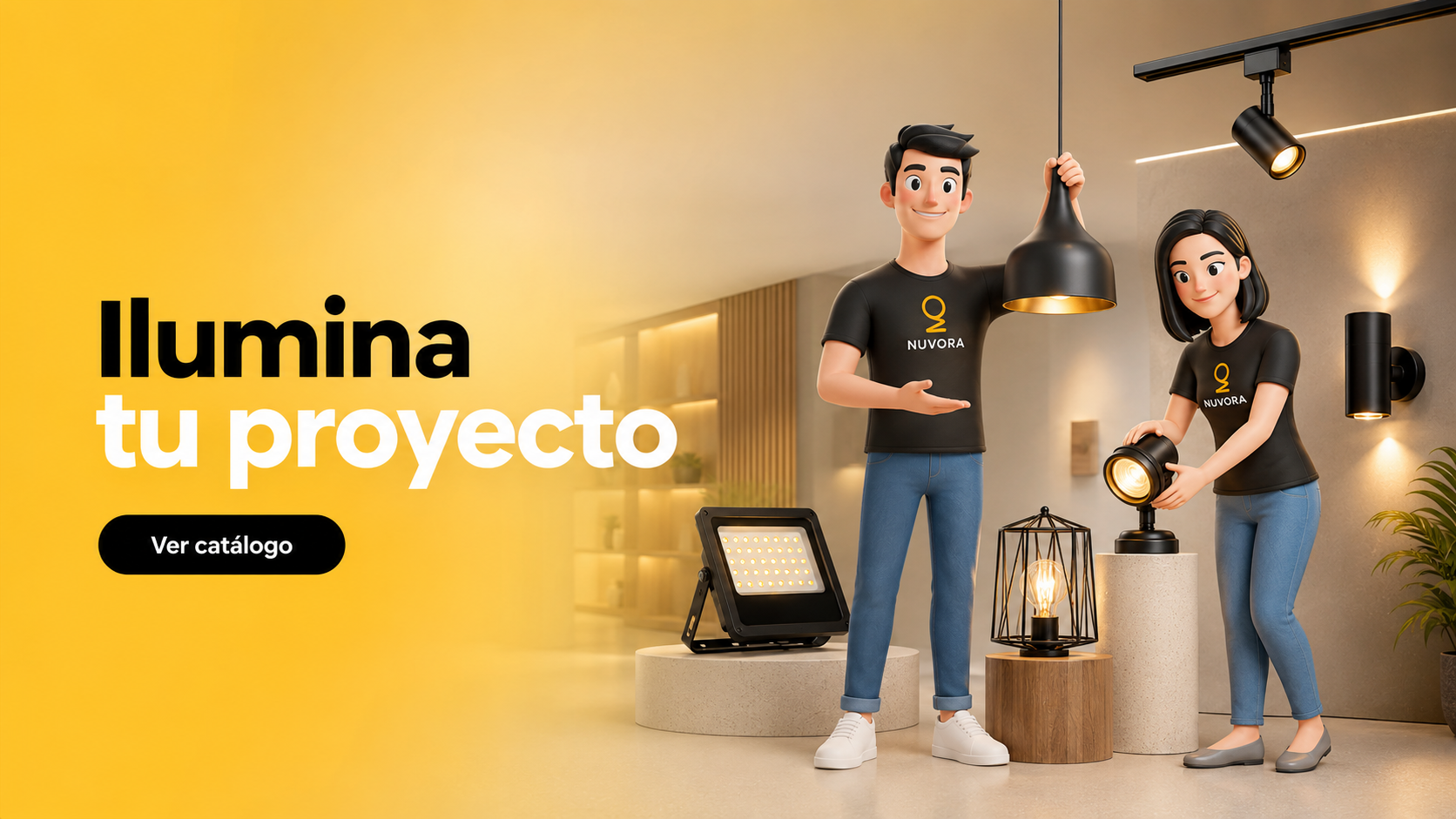 Soluciones de iluminación Nuvora